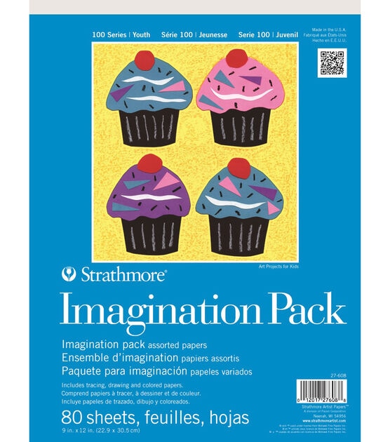 Strathmore 80 Sheet 9" x 12" Imagination Pack