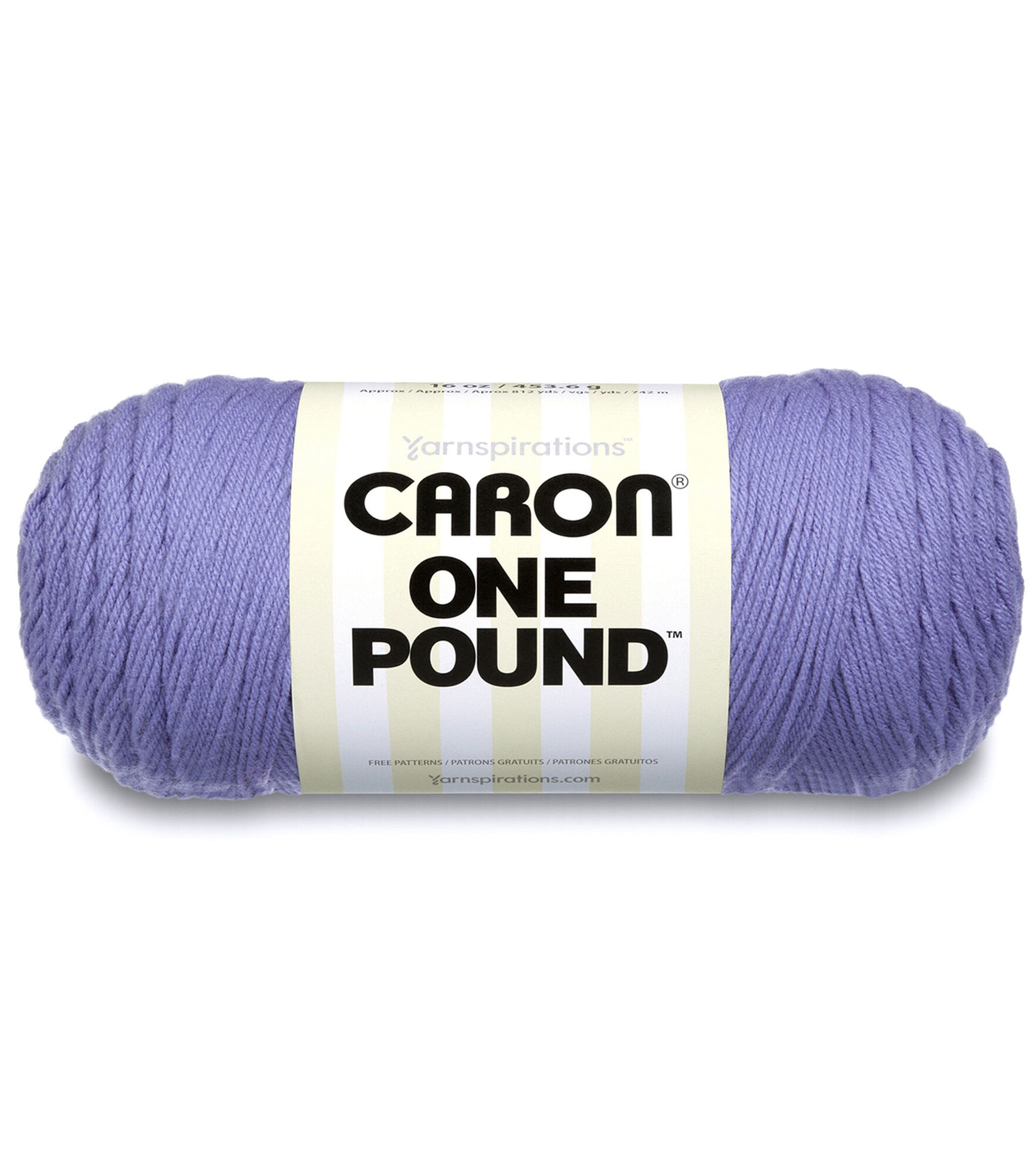 Caron One Pound 800yds Worsted Acrylic Yarn, Lavender Blue, hi-res