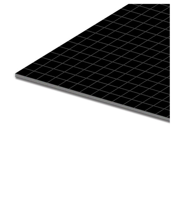 Royal Brites 22" x 28" Black Grid Foam Board