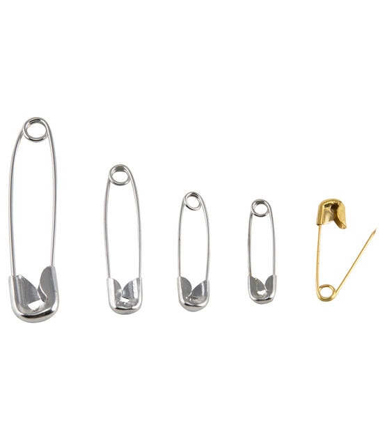 SINGER Assorted Sized Safety Pins, 90 Count, , hi-res, image 2