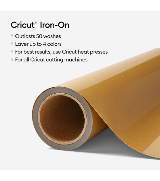 Cricut 12" x 12' Iron On Heat Transfer Vinyl Roll, , hi-res, image 3