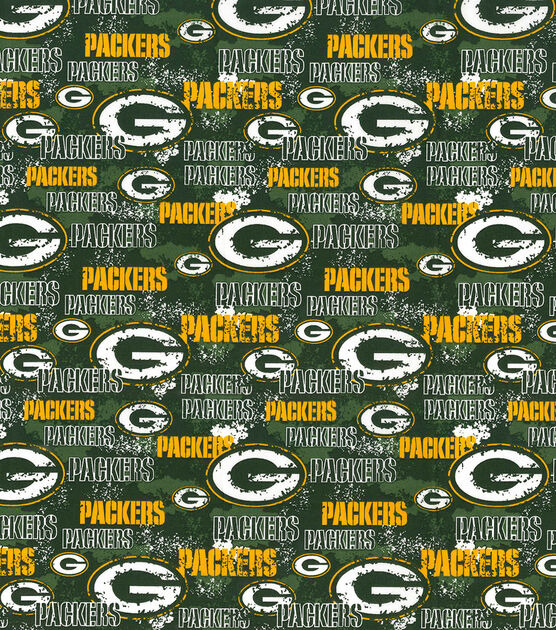 Fabric Traditions Green Bay Packers Cotton Fabric Distressed, , hi-res, image 2