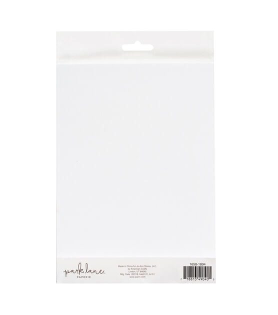 50 Sheet 6" x 8" White Cardstock Paper Pack by Park Lane, , hi-res, image 3