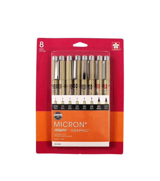 01/05 Sakura Pigma Micron Liner Pen Set Color Fineliner Drawing Pen Art  Supplies
