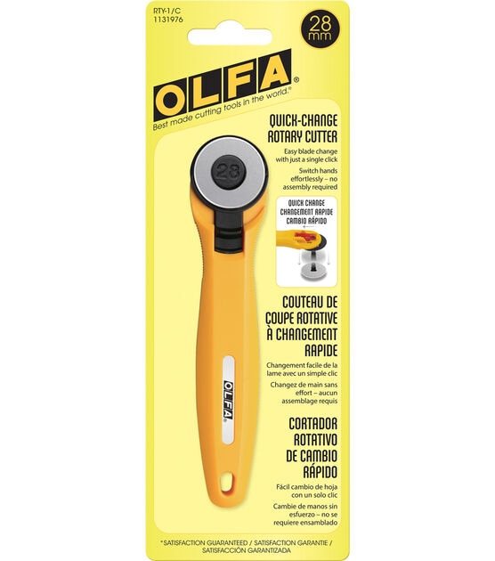 OLFA Rotary Cutter 1706-A for cutting fabric in stock