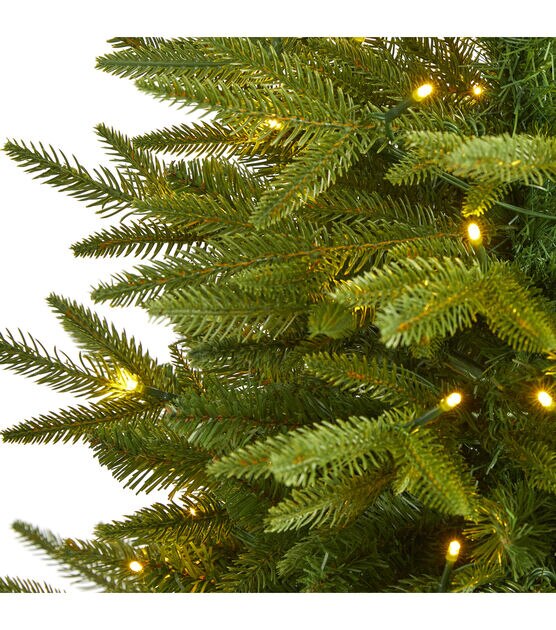 Nearly Natural 4' Clear Pre Lit Natural Look Mountain Fir Christmas Tree, , hi-res, image 3