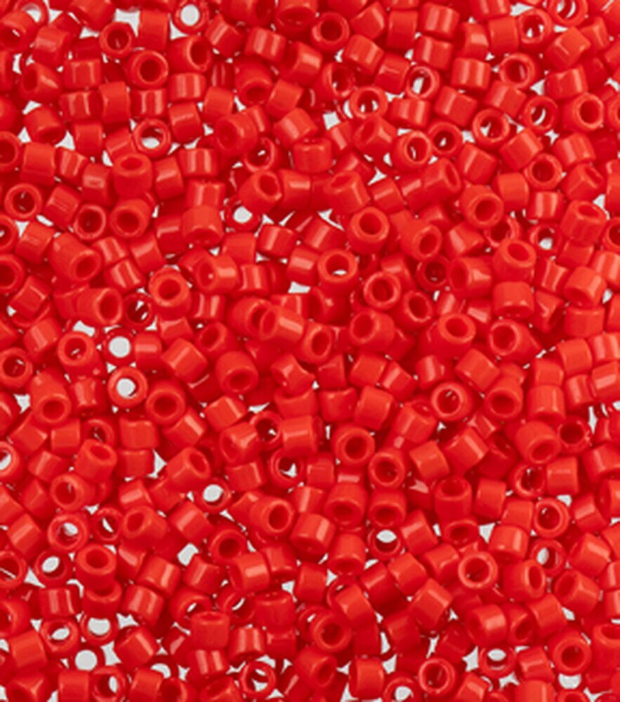 Delica Seed Beads 5G 11/0, Red, swatch, image 32