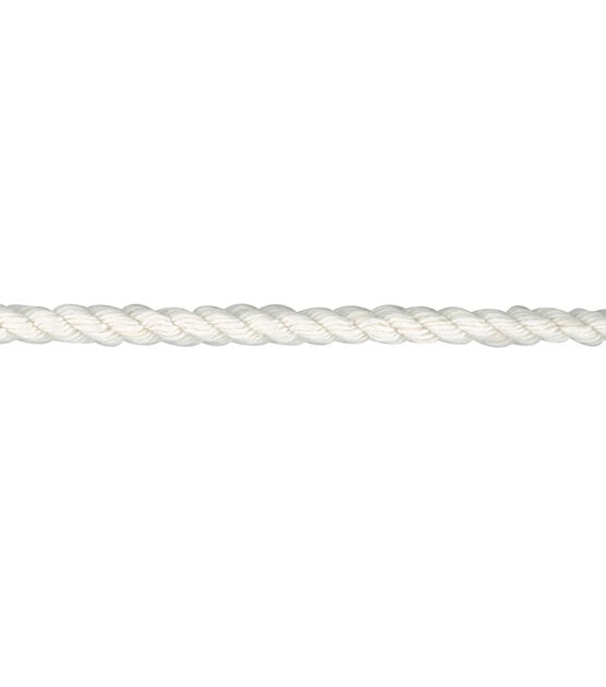 Simplicity Twisted Cotton Cord Trim 0.19'' White
