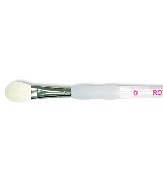 Royal Brush Soft Grip White Blending Mop Brush 1/2" Width