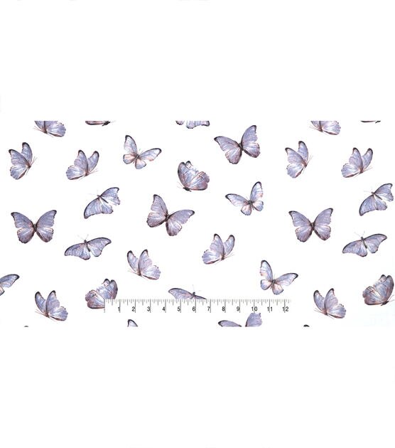 Butterfly Super Snuggle Cotton Fabric, , hi-res, image 4