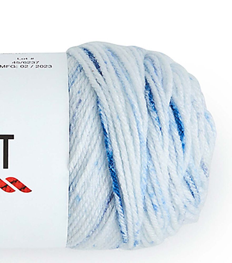 Brand New - Big Twist Value Yarn Sapphire Blue 100% Acrylic Worsted 6 oz