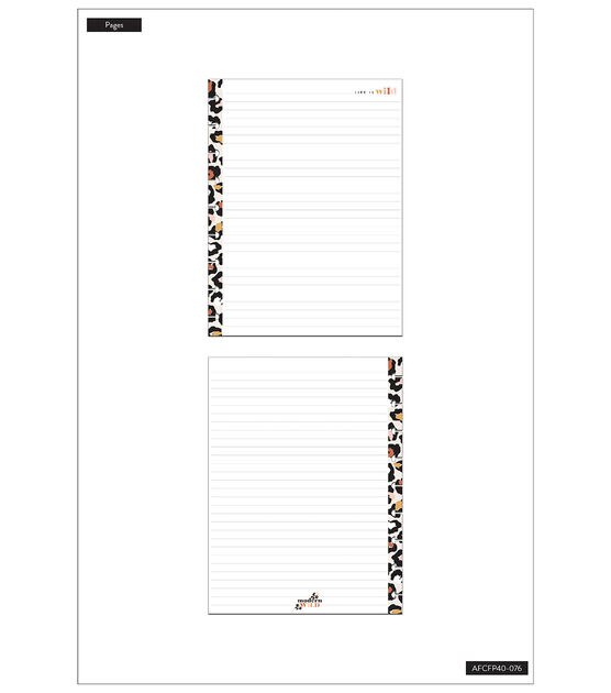 Happy Planner Classic 40 Sheet Modern Wild Fill Paper, , hi-res, image 2