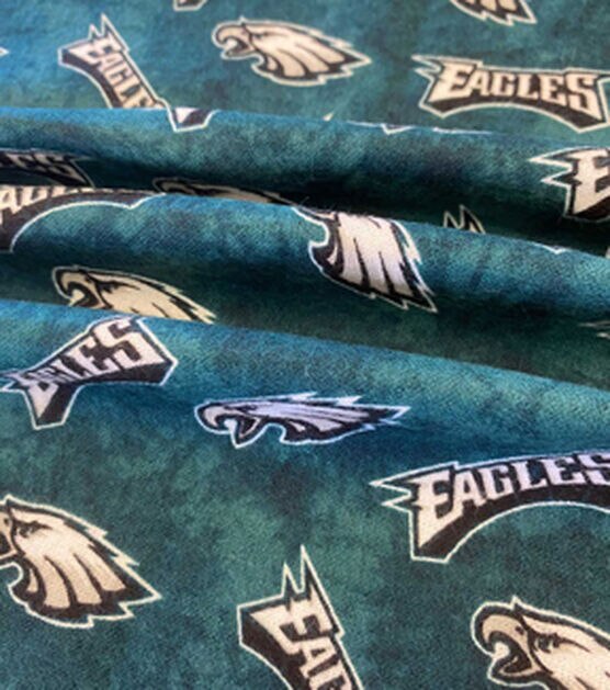 Fabric Traditions NFL Philadelphia Eagles Tie Dye Flannel, , hi-res, image 3
