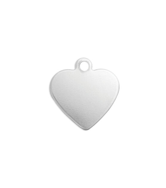 ImpressArt 0.5'' 0.63 oz Alkeme Heart with Ring Premium Stamping Blanks