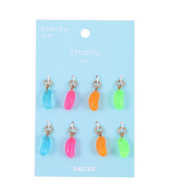 8ct Easter Jelly Bean Charms by hildie & jo