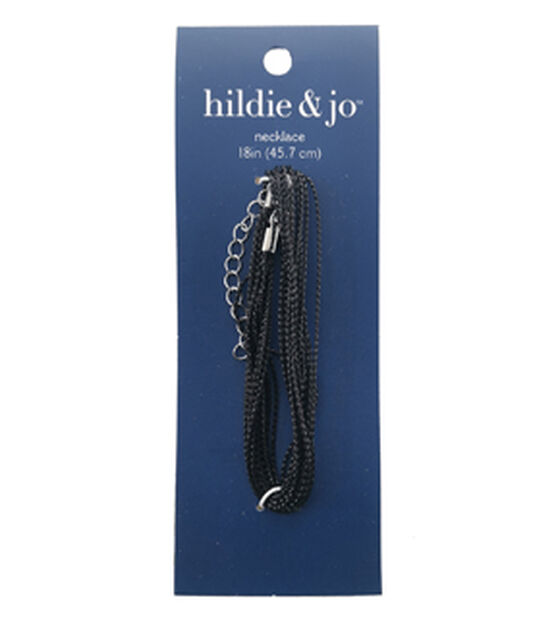 18" Assorted Nylon Cord Necklace 1pc by hildie & jo