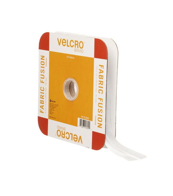 VELCRO Brand Iron On 3/4" Tape White