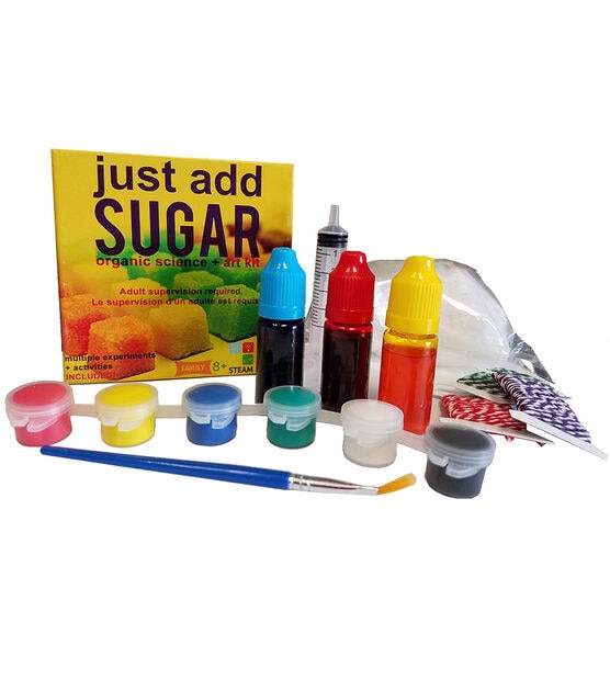 Griddly Games Just Add Sugar Organic Science Art Kit