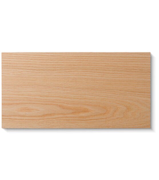Glowforge 6" x 12" Red Proofgrade Medium Oak Hardwood Board