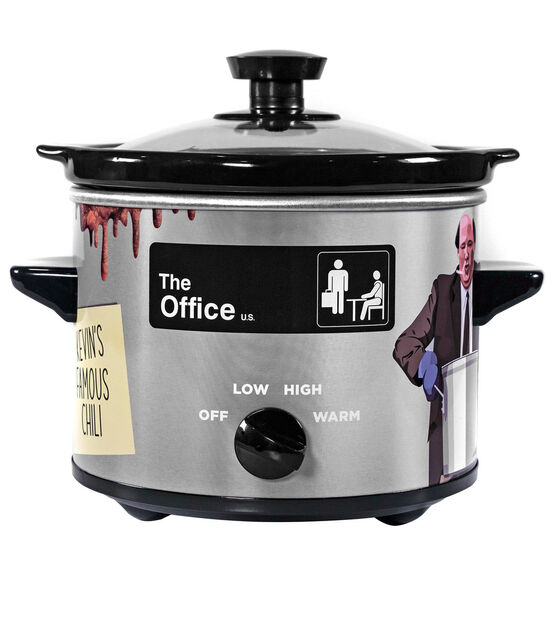 Uncanny Brands The Office 2qt Slow Cooker- Cook Kevin's Famous Chili