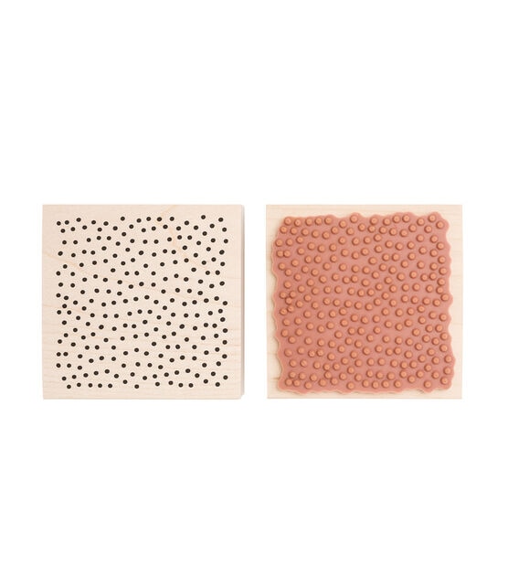 American Crafts Wooden Stamp Dots, , hi-res, image 2