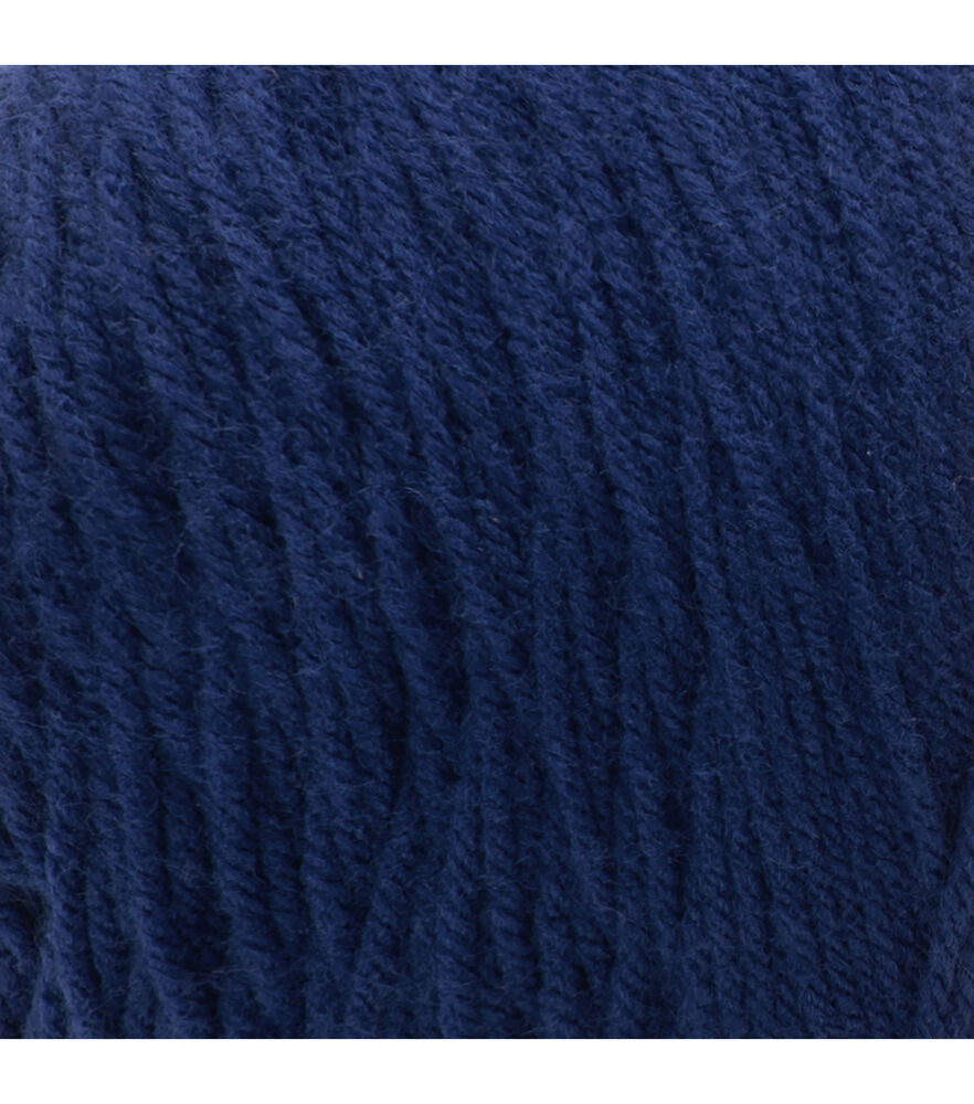 Caron One Pound 800yds Worsted Acrylic Yarn, Midnight Blue, swatch, image 29