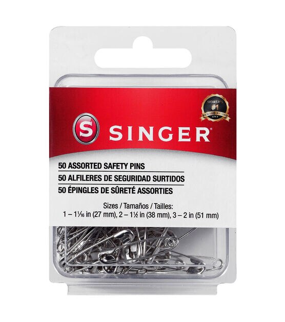 Singer Assorted Safety Pins