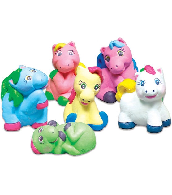 Spark Plaster Figurines Value Pack Kit Ponies, , hi-res, image 2