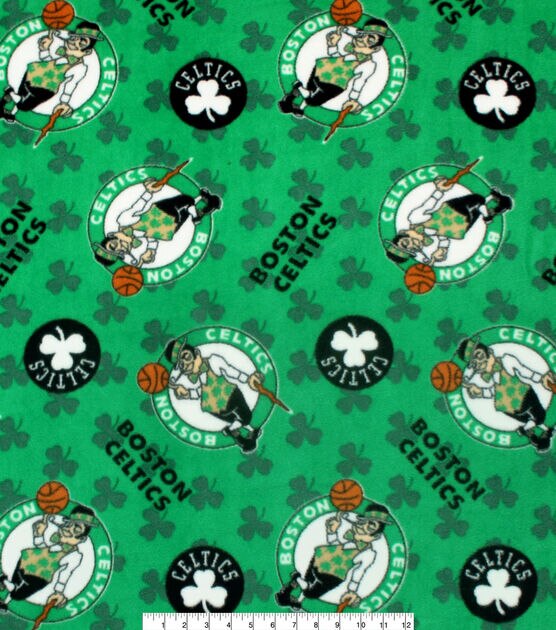 Boston Celtics Fleece Fabric, , hi-res, image 2