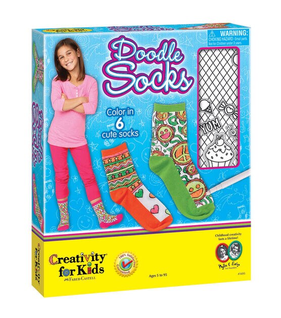 Creativity For Kids DOODLE SOCKS