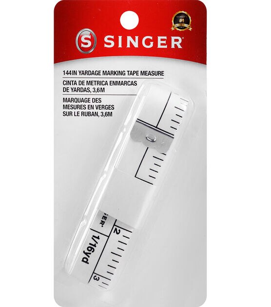 SINGER 144" Yardage Marking Tape Measure