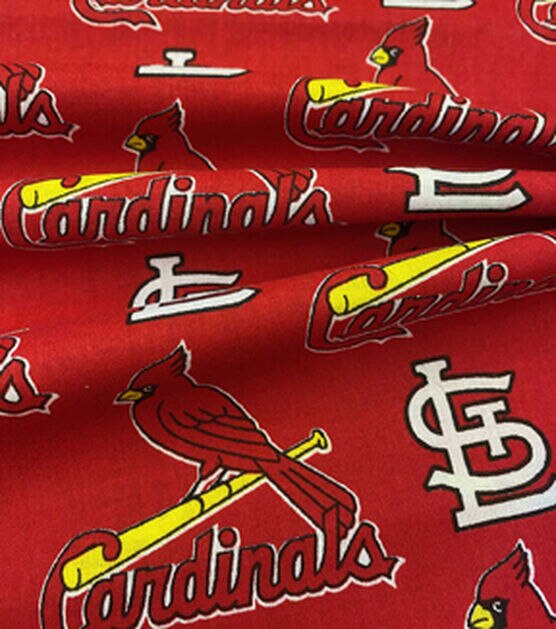 Fabric Traditions St. Louis Cardinals Cotton Fabric Tossed Print, , hi-res, image 3