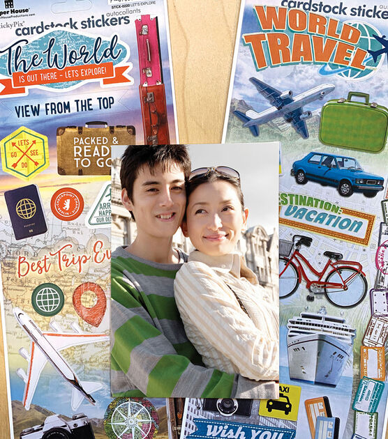 Paper House World Travel & Big Adventure Stickers, , hi-res, image 2