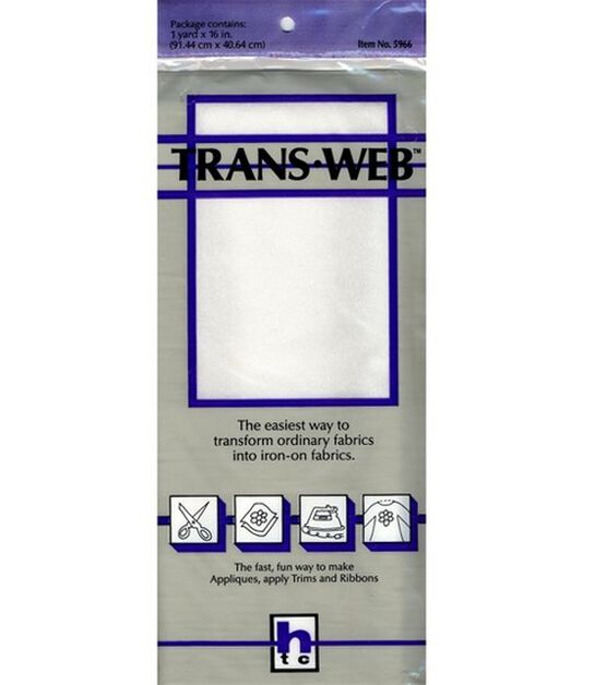 36" x 16" Trans Web Fusible Web Sheet