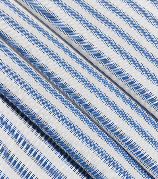 Harbor Stripe Cerulean Woven Outdoor Fabric, , hi-res, image 3