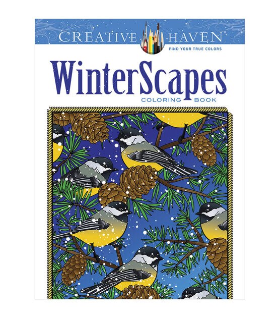Dover Creative Haven WinterScapes Coloring Book