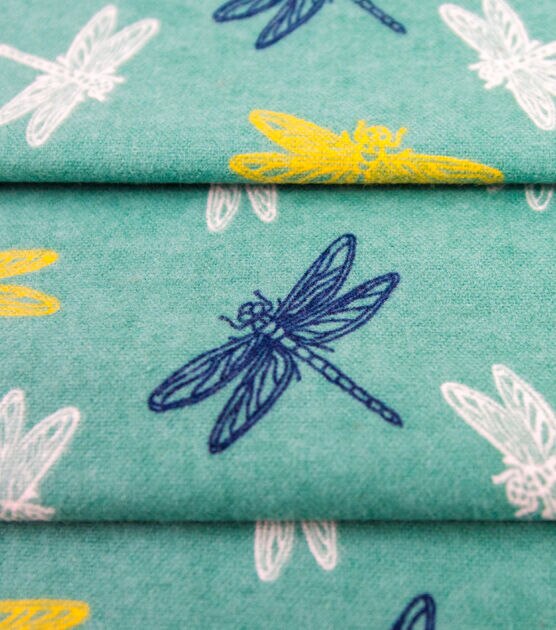 Dragonfly Super Snuggle Flannel Fabric, , hi-res, image 3