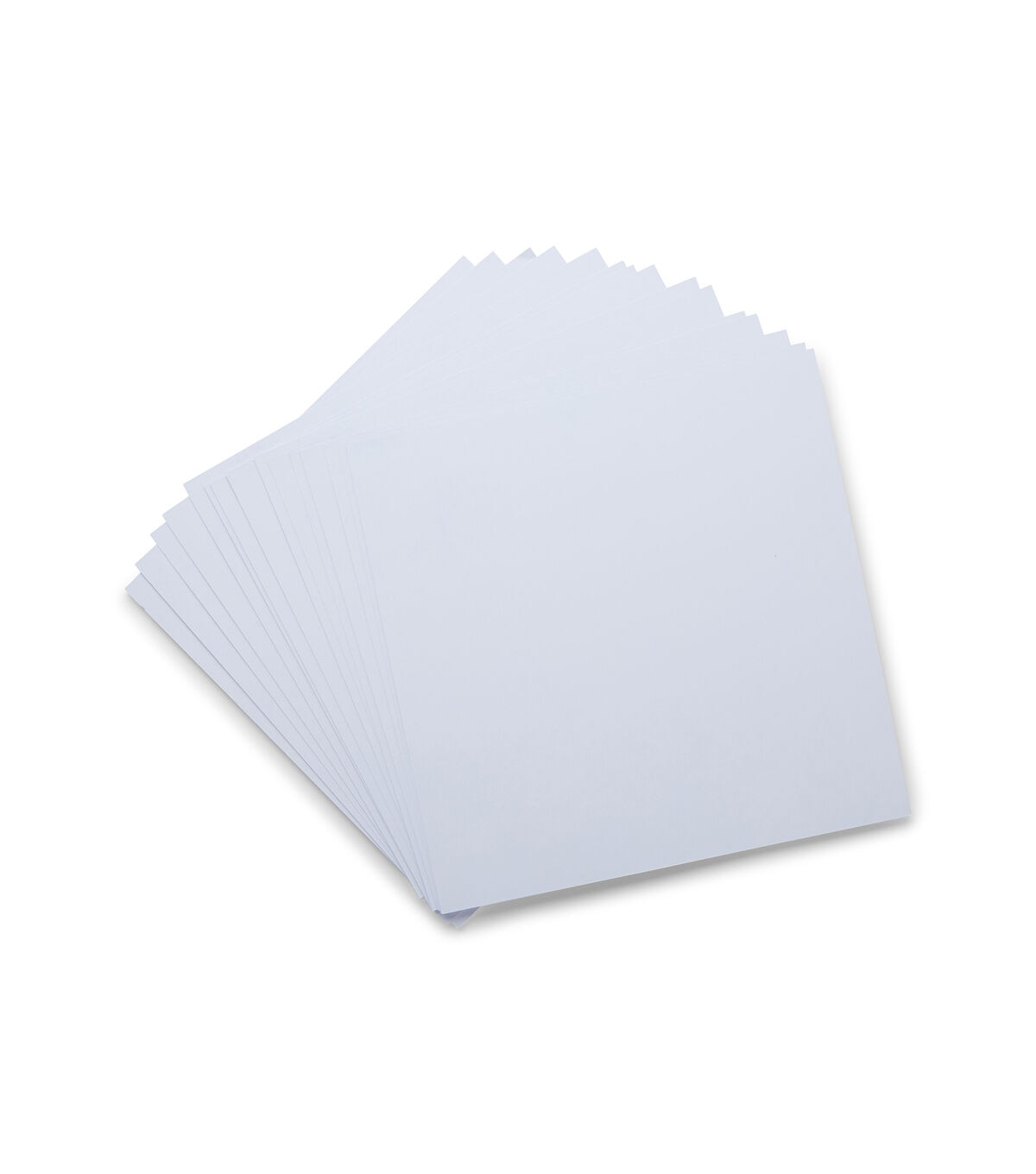 12x12 Cardstock Paper Pack - 110 lb White Cardstock Scrapbook Paper - Heavy Duty Double Sided Card Stock for Crafts, Embossing, Cardmaking - 40