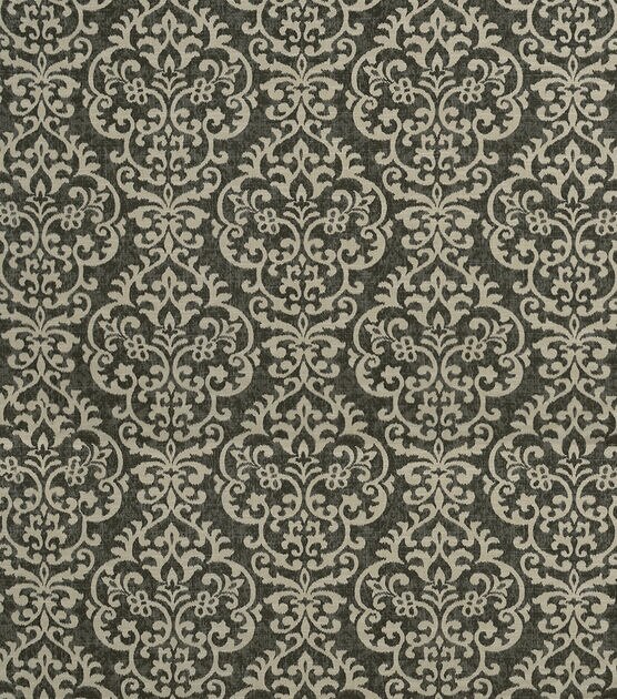 Covington Multi Purpose Decor Fabric Shadow Damask Graphite 9