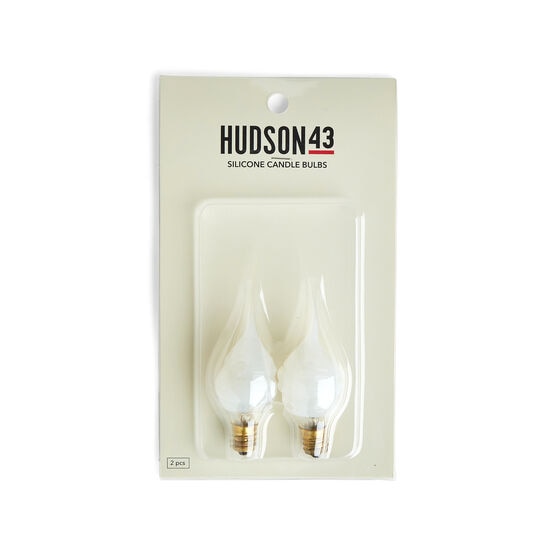 5 Watt Swirl Silicone Flamless Candle Replacement Bulbs 2pk by Hudson 43