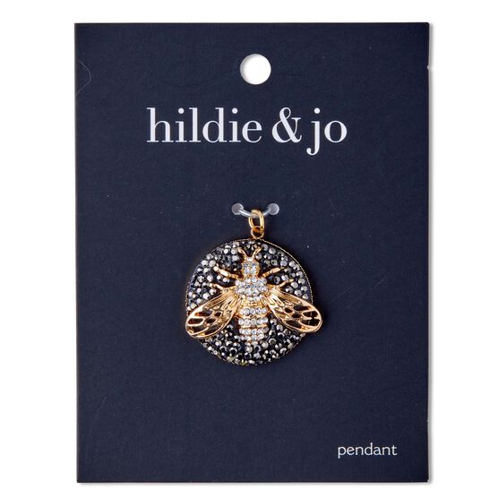 Metal Bee Pendant by hildie & jo