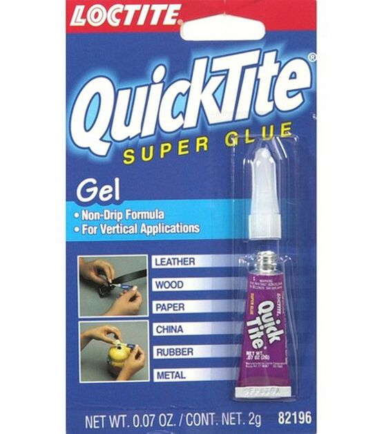 Loctite QuickTite Super Glue Gel 0.07oz
