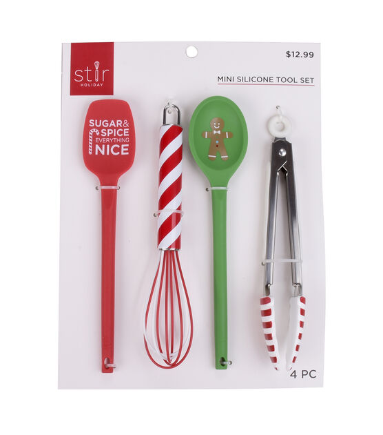 4ct Christmas Assorted Mini Tools by STIR