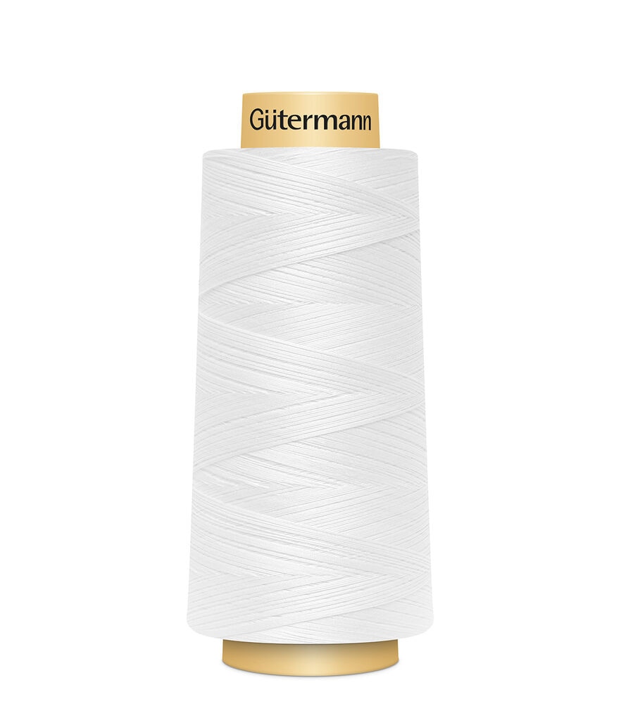 Gutermann’s Natural Cotton Thread, 5709 White, swatch