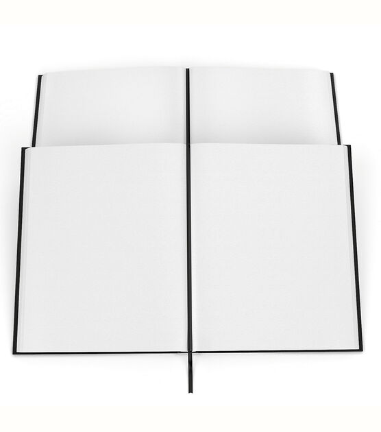 Arteza Hardbound Drawing Paper Pad 8.5''x11'' 100 Sheets 2pk, , hi-res, image 9