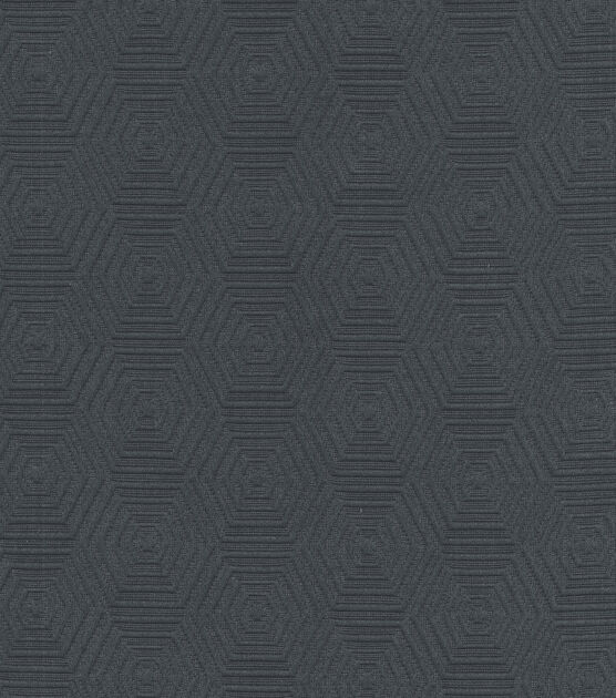 HGTV Home Upholstery Fabric 57" Hex Appeal Zinc