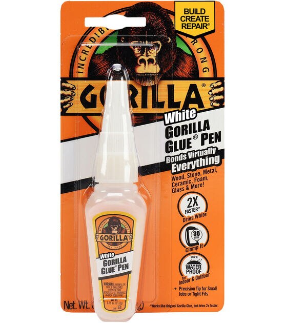 Gorilla 0.75 oz Glue Pen White