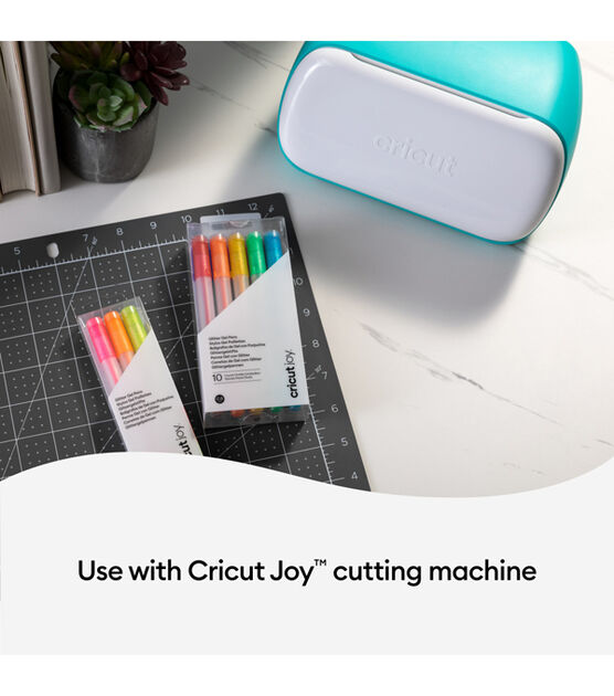 Cricut Joy 0.8mm Neon Glitter Gel Pens 3ct, , hi-res, image 7