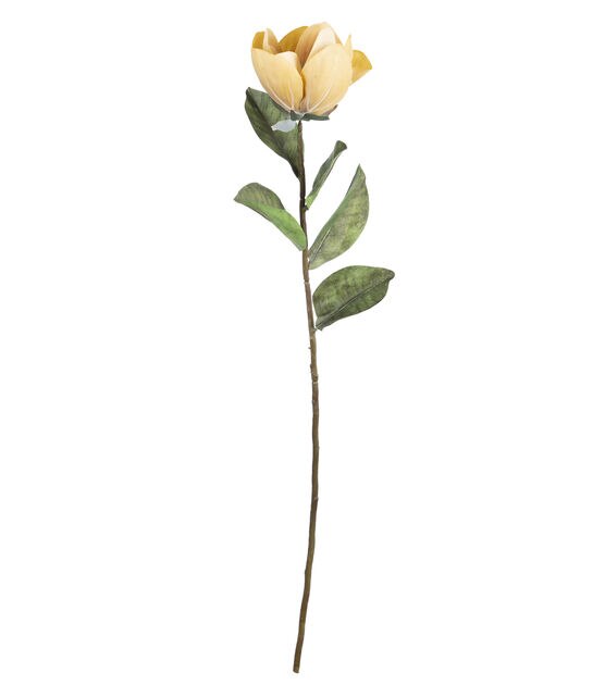 32" Toast Real Touch Magnolia Stem by Bloom Room