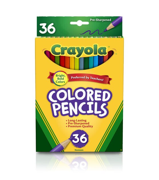 Crayola 50ct Bright Long Colored Pencils, JOANN